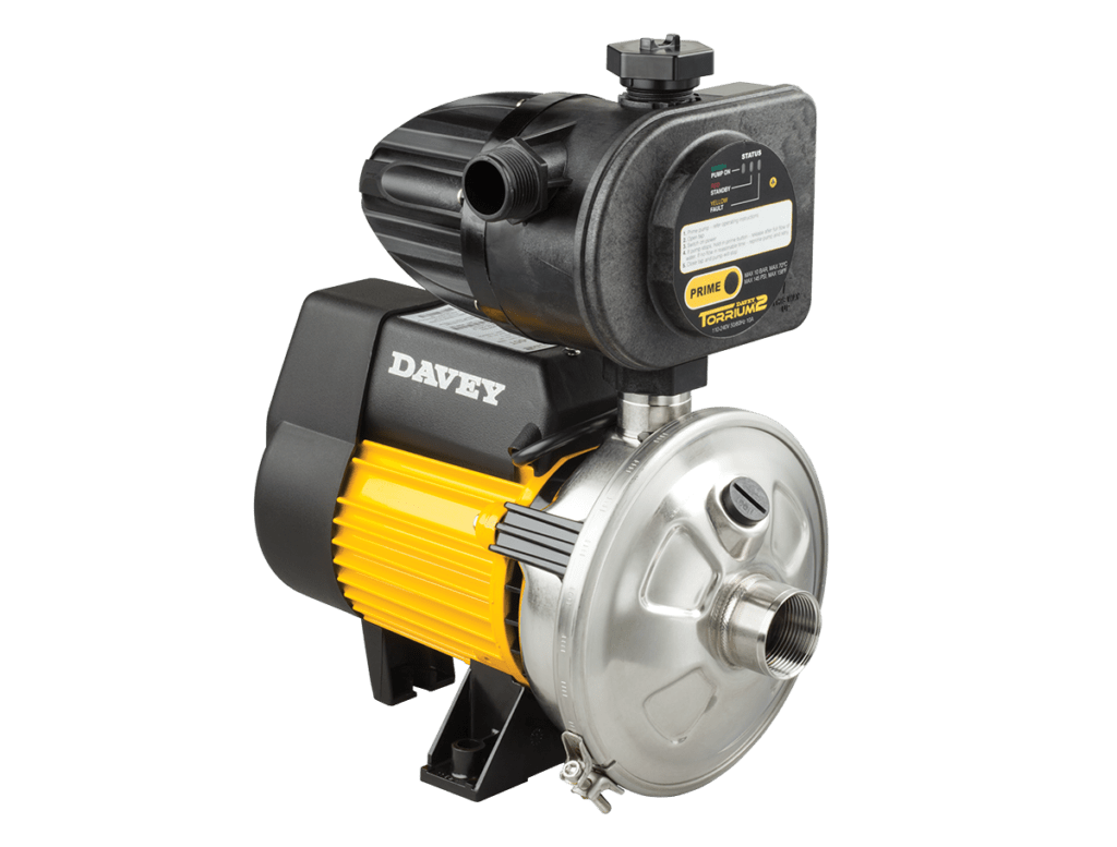 DAVEY PRESSURE PUMP HP6506T 0.60KW 1PH W/TORRIUM Country Water Solutions